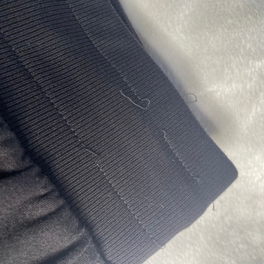 Balance Athletica Joggers Black‎ Medium Activewear Sweatpants Reflective Logo - Picture 2 of 5